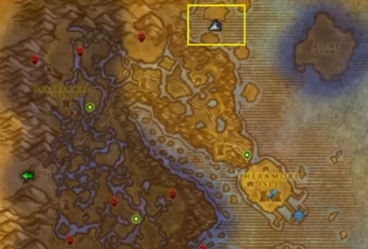 beacon position dustwallow marsh wow sod phase 2